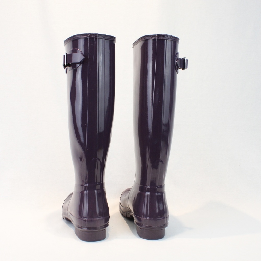 *SOLD* Hunter Original Tall Gloss Rain Boots - Picture 5 of 7